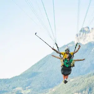Vol en parapente Zen